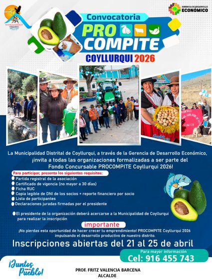 🔥 ¡𝗟𝗟𝗘𝗚𝗔 𝗣𝗥𝗢𝗖𝗢𝗠𝗣𝗜𝗧𝗘 𝟮𝟬𝟮𝟲: 𝗟𝗔 𝗚𝗥𝗔𝗡 𝗢𝗣𝗢𝗥𝗧𝗨𝗡𝗜𝗗𝗔𝗗 𝗣𝗔𝗥𝗔 𝗜𝗠𝗣𝗨𝗟𝗦𝗔𝗥 𝗧𝗨 𝗘𝗠𝗣𝗥𝗘𝗡𝗗𝗜𝗠𝗜𝗘𝗡𝗧𝗢❗